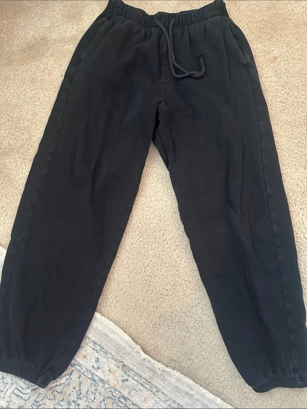 Old Navy Black Kids Drawstring Joggers